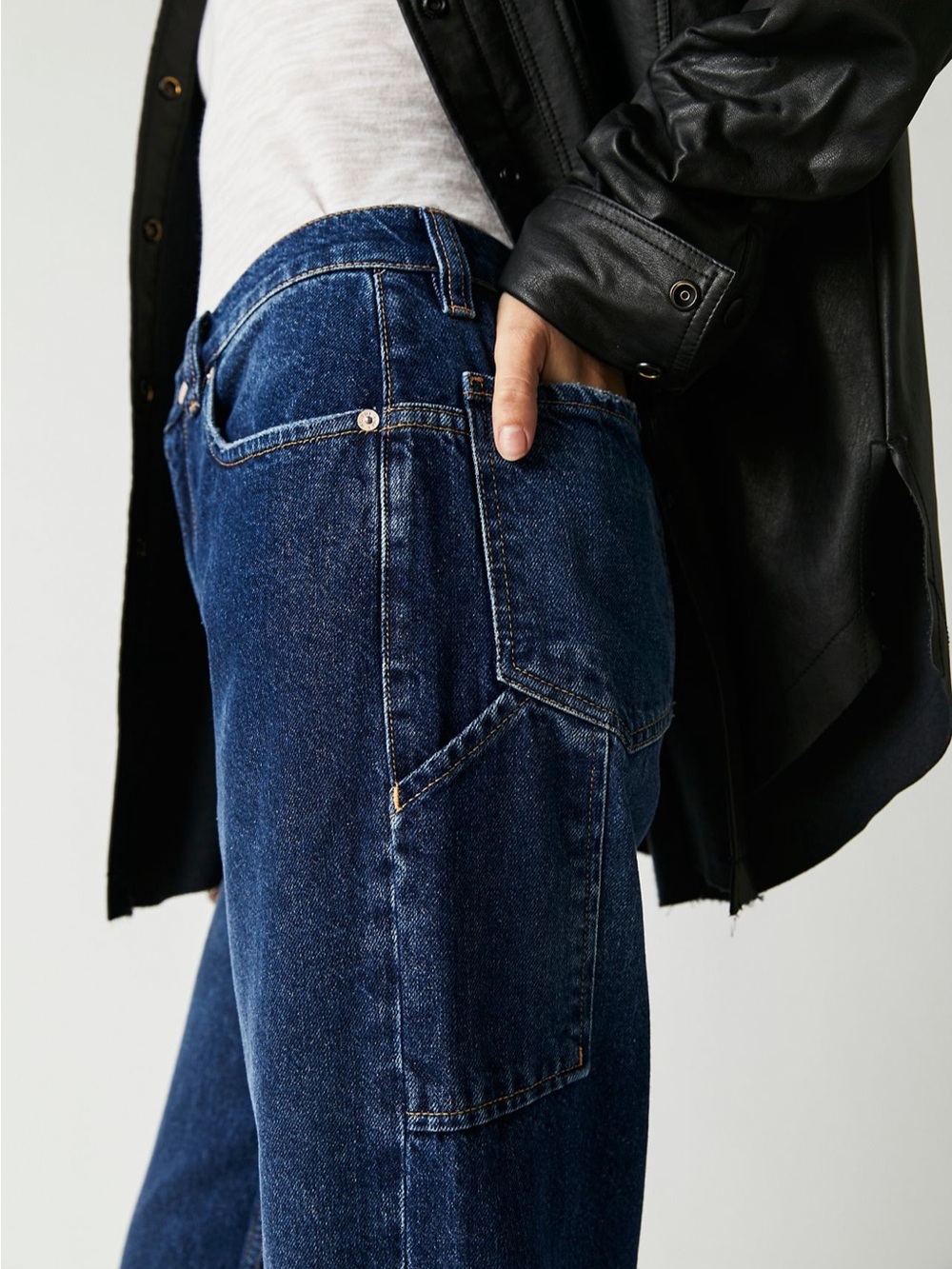 We The Free Tinsley Baggy High-Rise Jeans 30